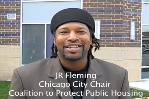 JR Fleming Reports on Chicago Stop of UN Housing Mission