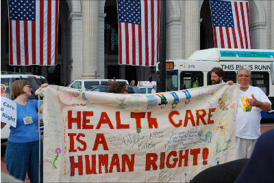 Rally for Right to Health Care, Single Payer Right NOW - June 2009
