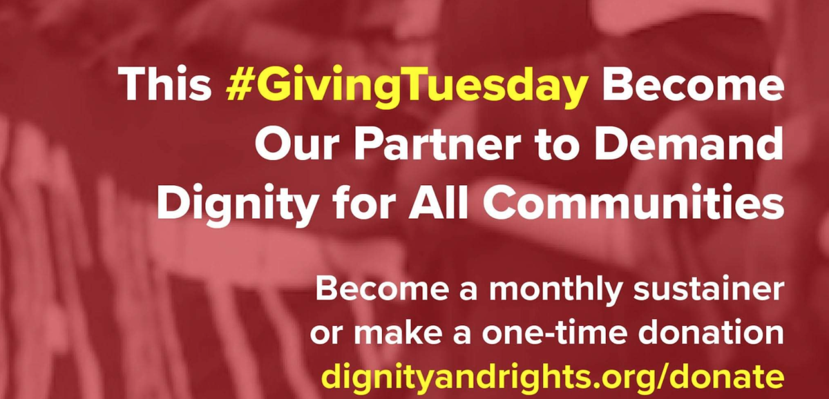 Giving Tuesday Donations - Partners for Dignity and Rights